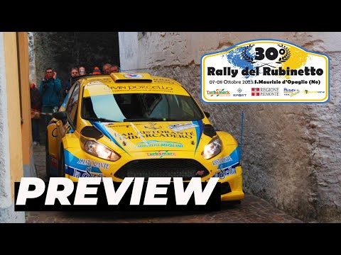 RALLY PREVIEW - 30° Rally del Rubinetto 2023