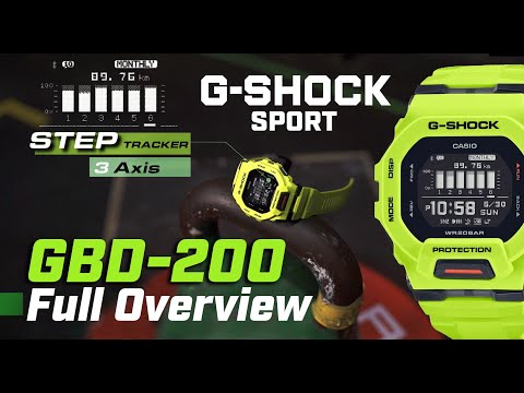 Миниатюра изображения товара Часы наручные мужские Casio GBD-200RD-4E