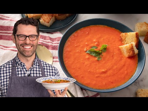 Rich and Creamy Tomato Soup Recipe | SO Easy!