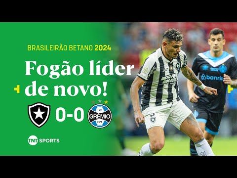 BOTAFOGO TEM GOL ANULADO, EMPATA, MAS VOLTA À LIDERANÇA! BOTAFOGO 0X0 GRÊMIO