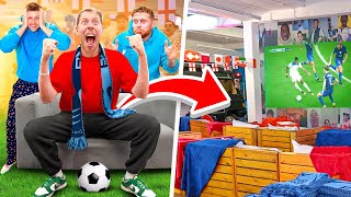 I Built A £20,000 World Cup Watchzone! I Built A £20,000 World Cup Watchzone!