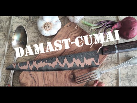 Krasser Damaststahl-Cumai / Schmieden für Fortgeschrittene