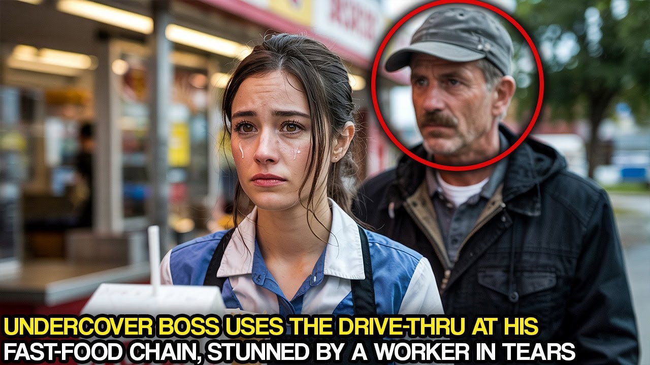 Undercover Boss Uses The Drive-Thru At His Fast-Food Chain, Stunned By A Worker In Tears