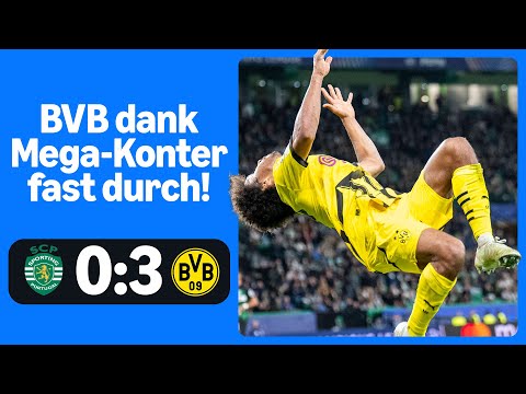 Sporting 0:3 Borussia Dortmund | Highlights - UEFA Champions League
