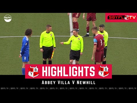 Abbey Villa v Newhill - Under 16 Premier Divisional Cup Final - May 2023