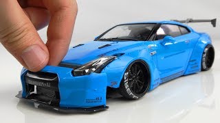 How to Build a Super Realistic Nissan GT-R R35 Liberty Walk Step by Step