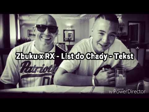 Zbuku x RX - List do Chady - Tekst