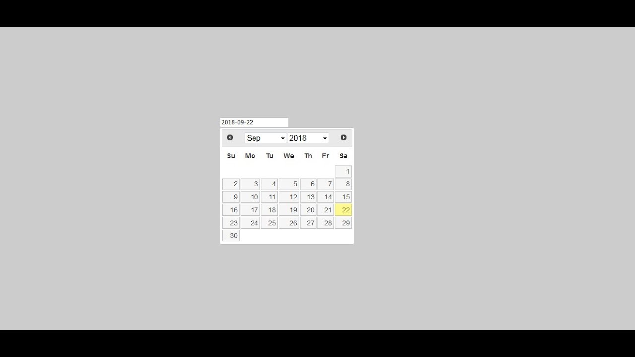 jQuery UI  Datepicker Bangla Tutorial