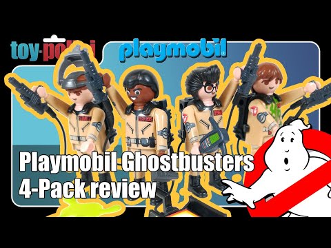 Ghostbusters Playmobil 4-Pack set 70175 review - Toy Polloi