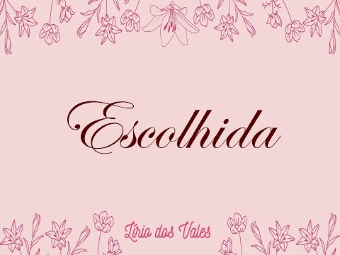 Escolhidas - Playback - Elaine Martins, Cassiane, Midian Lima e Hellen Miranda
