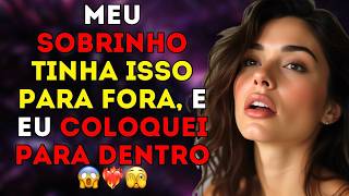 Entrei no quarto dele e vi o cobertor se levantando