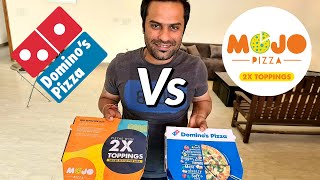 Domino's Vs Mojo Pizza | Pizza Competition | Which is Better? My Review | Delhi Food