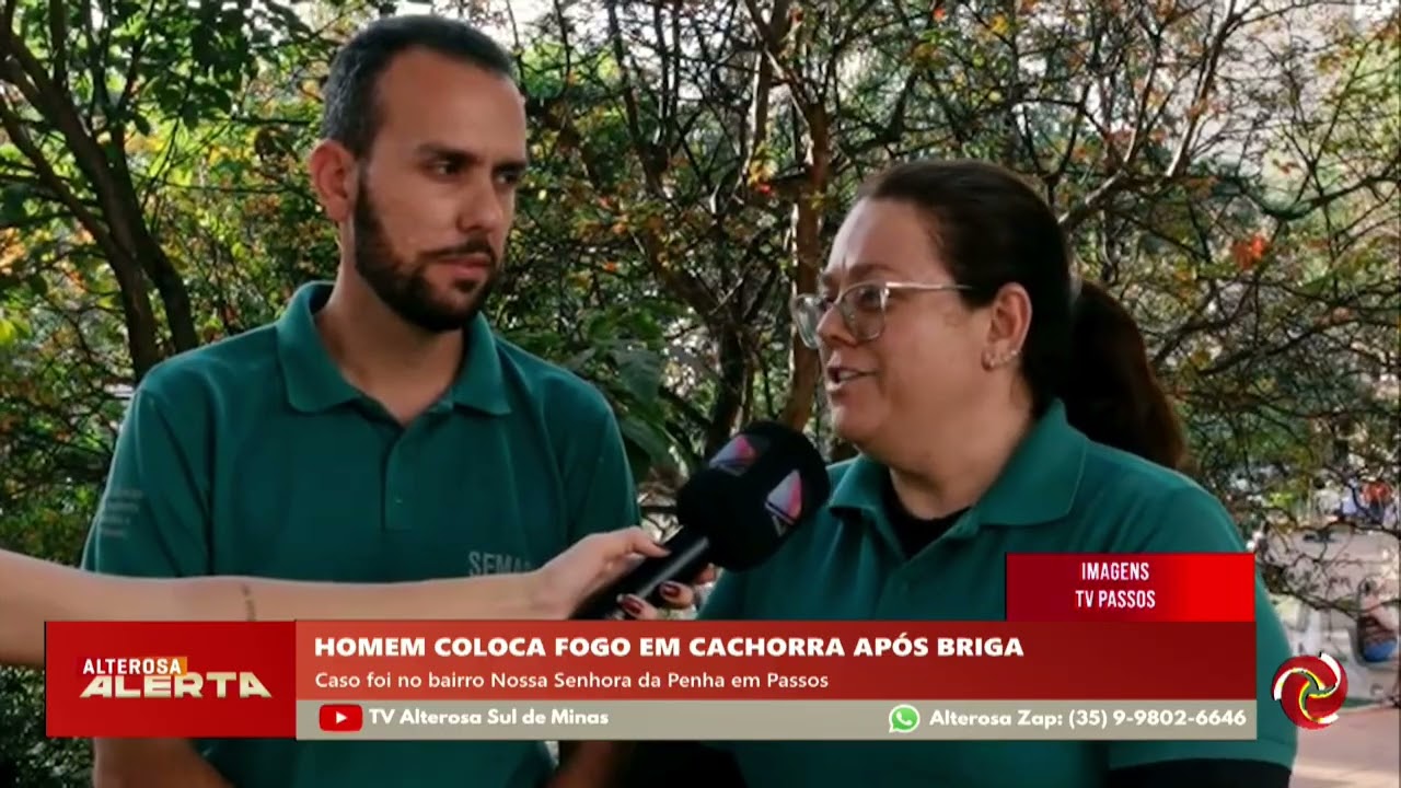 Homem é preso suspeito de matar cadela indenciada em Passos