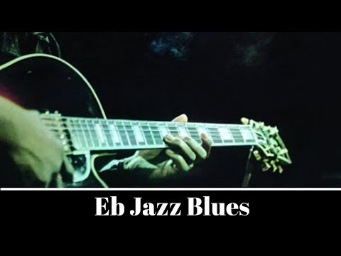 Eb Jazz Blues Backing Jam Track