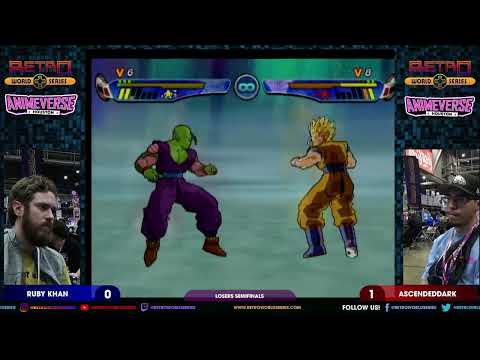 Ruby Khan vs Ascended Dark (Losers Semifinals) - Dragon Ball Z: Budokai 3 - Animeverse Houston 2026