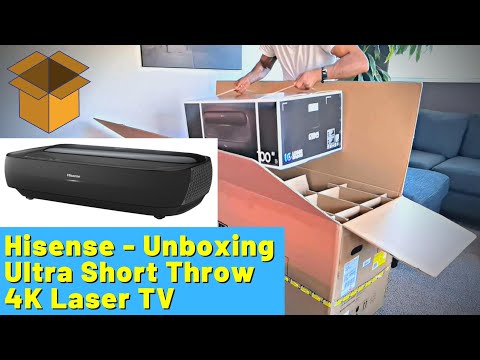 Unbox: Hisense L9G SERIES 100″ Ultra Short Throw Smart Laser TV - 100L9G-Cine100A