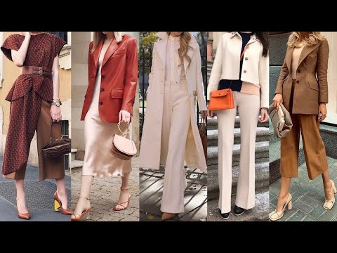ROPA de MODA SENCILLA Y FINA para MUJERES que les GUSTA vestr ELEGANTES Y DISCRETAS