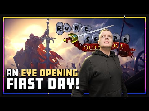 First Steps Into A NEW (old) World! - Old School RuneScape - Day 1