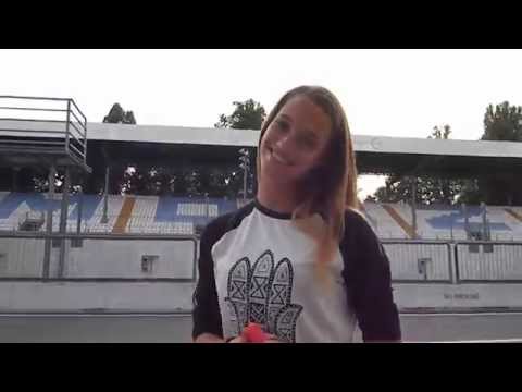 freestyle slalom skating in Monza, autodromo