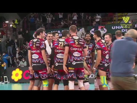 Sir Safety Conad Perugia vs. Allianz Milano - FIVB - Super Liga - Match Highlights