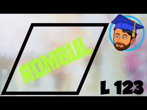 ROMBUL - PROPRIETĂȚI - Lecția 123