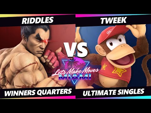 Let's Make Moves Miami - Tweek (Diddy Kong) Vs. Riddles (Kazuya) SSBU Ultimate Tournament