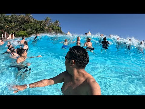 Artificial waves & Artificial beach. #Teneriffe #spain #shorts
