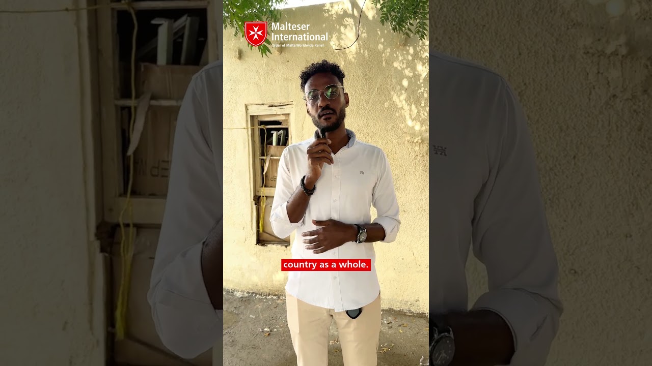 Ahmed - a medical doctor in Sudan reports