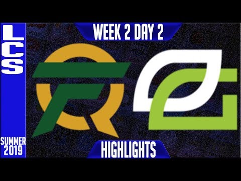 FLY vs OPT Highlights | LCS Summer 2019 Week 2 Day 2 | FlyQuest vs Optic Gaming