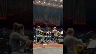 Rehearsal for Want Symphonic with the Rotterdam Philharmonic tomorrow! #rufuswainwright