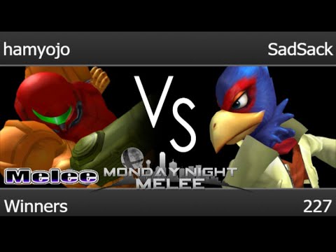 MNM 227 - hamyojo (Samus) vs SadSack (Falco) Winners - Melee