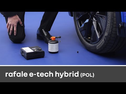 zestaw do naprawy opon - Rafale E-Tech full hybrid - Renault