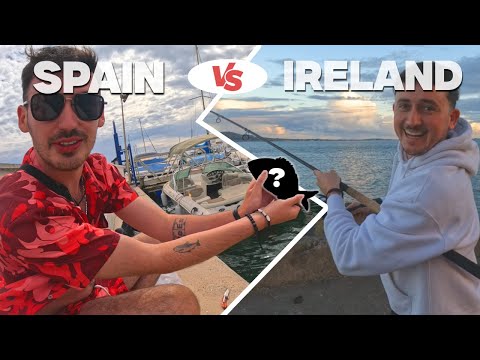 Fishing in SPAIN vs IRELAND! | Who Catches More Fish?