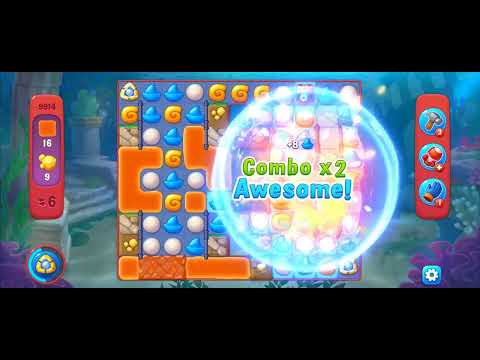 Fishdom Hard Level 9914 (with full horseshoe boosters) @choraelmin