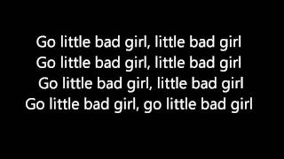 David Guetta (feat Taio Cruz &amp; Ludacris) Little bad girl with lyrics