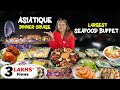 Mukbang | Unlimited Seafood Buffet at Asiatique White Orchid Dinner Cruise