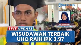 La Ode Muhammad Alwan, Mahasiswa Muna Wisudawan Terbaik UHO dengan IPK Hampir Sempurna 3,97