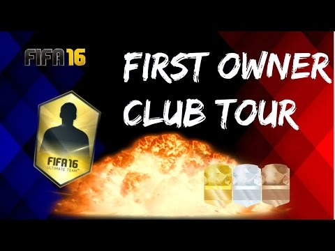 MY FIRST OWNER CLUB TOUR! | FIFA 16 Ultimate Team