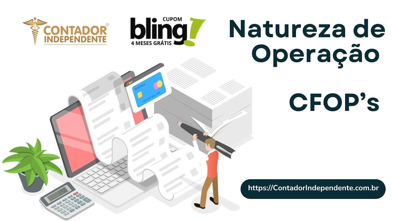 Configuração #blingerp Natureza de Operação #cfopbling