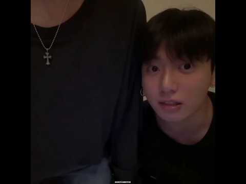 jimin’s after jungkook read “you guys look good together” in the comments #jimin #jk #jikook #jklive