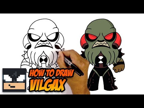How To Draw Ben 10 | VILGAX