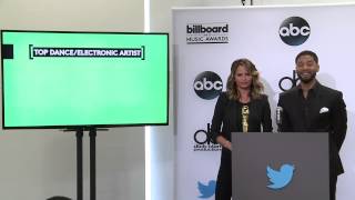 Jussie Smollett Announces Top Dance/Electronic Artist Finalists - BBMA Nominations 2015