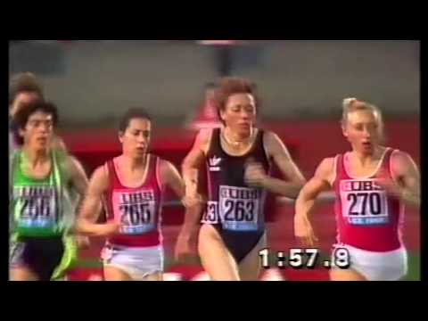 Women's mile - Zurich 1990