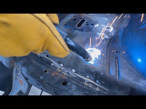 Engine bay metal work and battery tray removal | S14 BUILD PT4