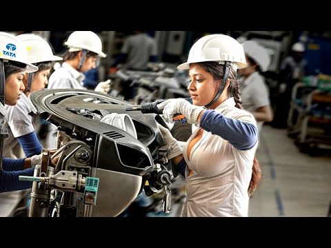 Thumbnail for Tata Manufacturing process inside Indian Car Factory: Assembly line Harrier, Nexon, Safari by Tata Motors