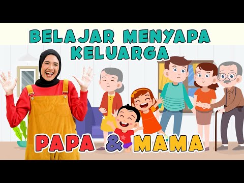 Belajar Kata Sapaan untuk Bayi dan Balita | Lagu Interaktif Untuk Balita dan Anak Anak | Hai Kids