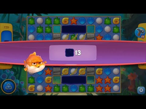 Fishdom. Hard Level 729