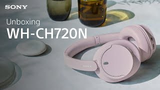 Video thumbnail for Unboxing + How to Pair: Sony WH-CH720N Wireless Noise Cancelling Headphones by Sony Europe