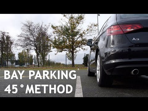 Bay Parking 45 degree method - Driving Test Manoeuvre