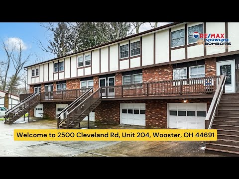 Move-In Ready Condo in Wooster! 2BR/1BA with Garage & Modern Updates | Home Tour
